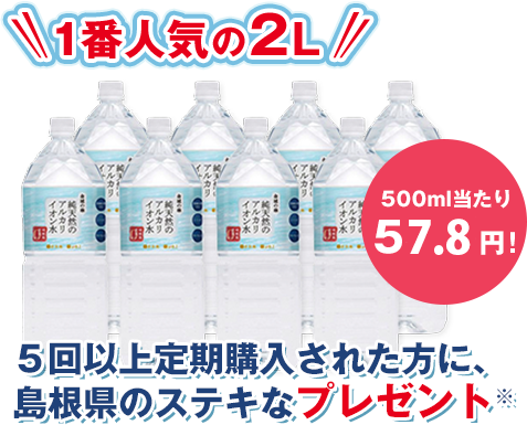 一番人気の2L