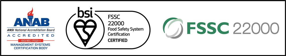 国際規格FSSC22000認証